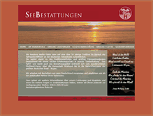 Tablet Screenshot of ostsee-bestattungen.de